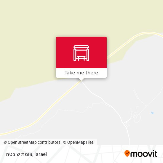 צומת שיבטה map