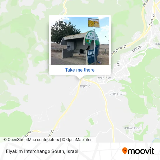 Elyakim Interchange South map