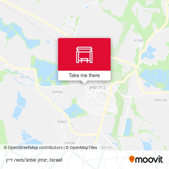 יצחק שמש/משה דיין map
