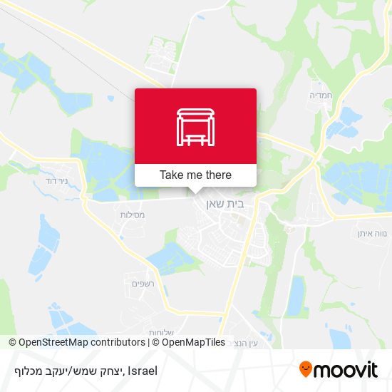 יצחק שמש/יעקב מכלוף map