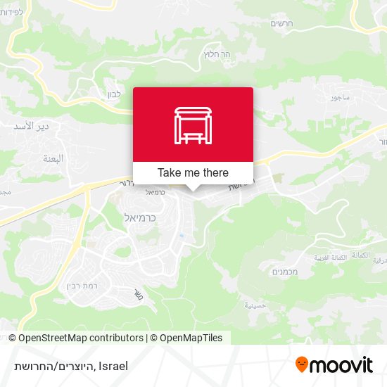 היוצרים/החרושת map