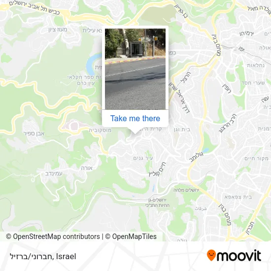Карта חברוני/ברזיל
