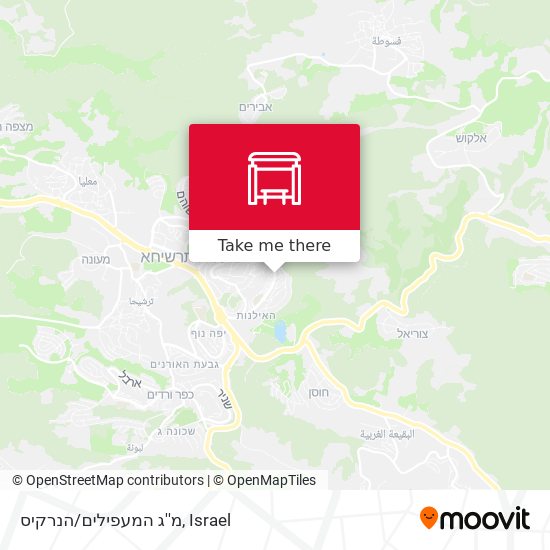 מ''ג המעפילים/הנרקיס map