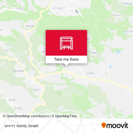 Карта מחמוד דרוויש