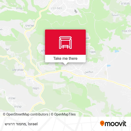 מחמוד דרוויש map