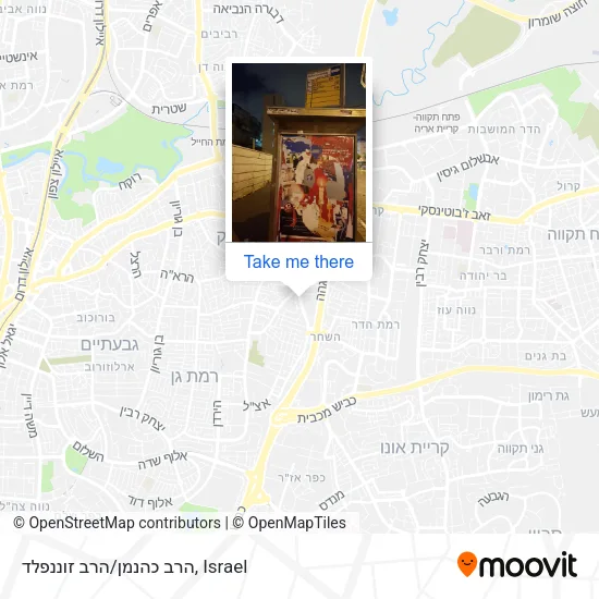 Карта הרב כהנמן/הרב זוננפלד