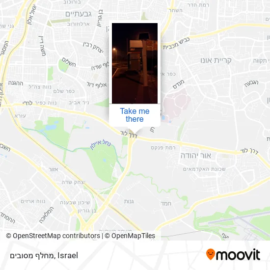 Карта מחלף מסובים