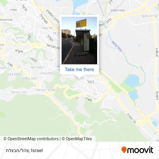 צהל/חבצלת map