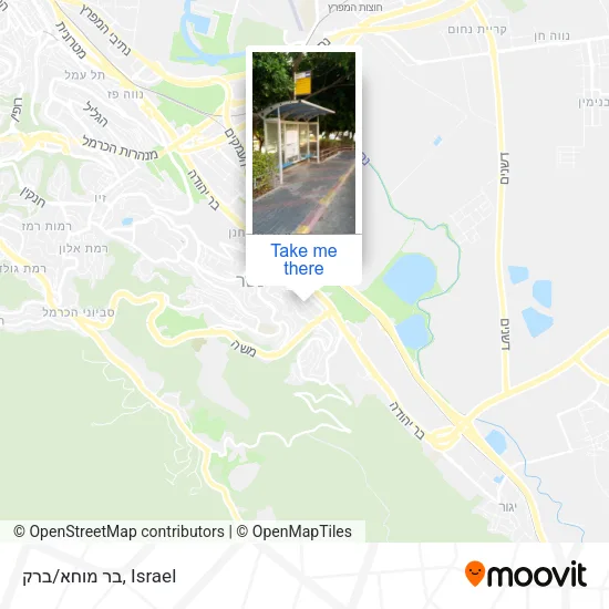 Карта בר מוחא/ברק