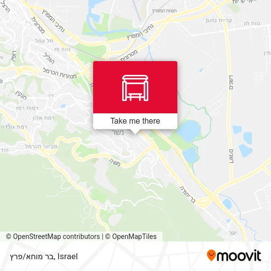 Карта בר מוחא/פרץ