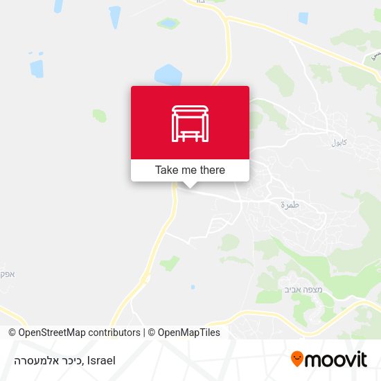 Карта כיכר אלמעסרה