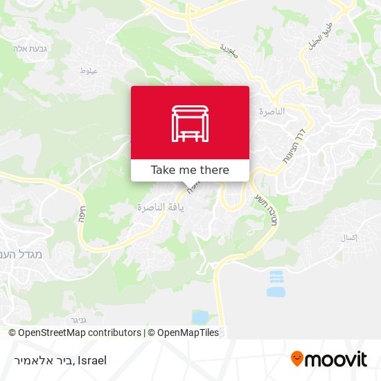 ביר אלאמיר map