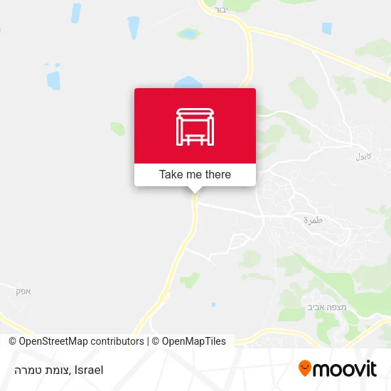 Карта צומת טמרה