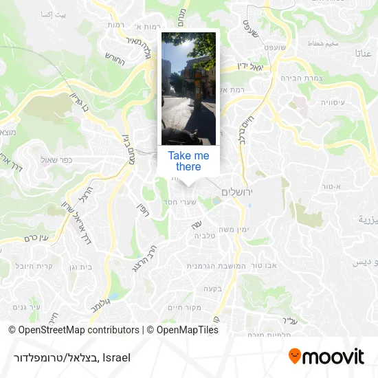 Карта בצלאל/טרומפלדור