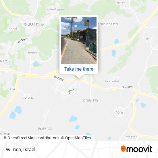 Карта רמת ישי