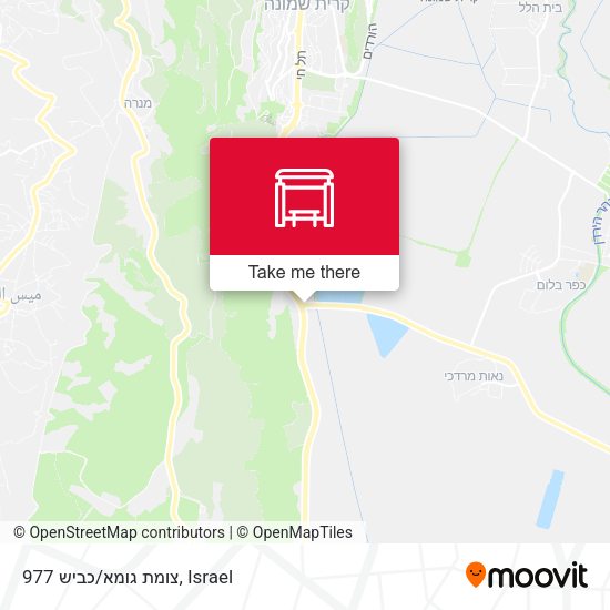 צומת גומא/כביש 977 map