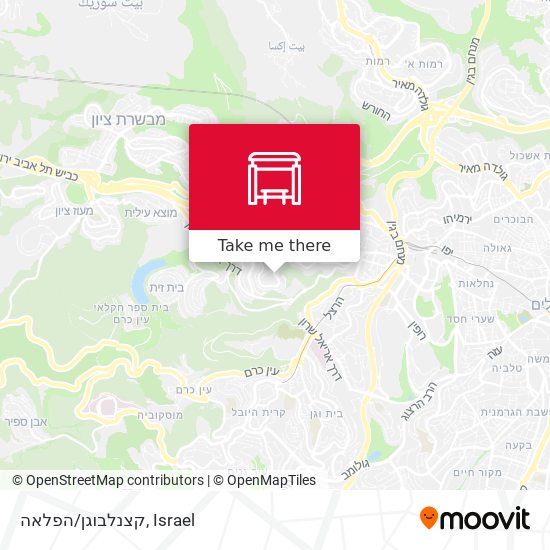 קצנלבוגן/הפלאה map