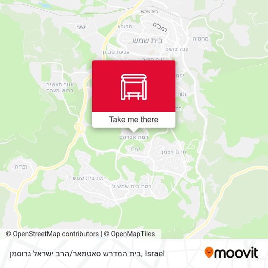 בית המדרש סאטמאר / הרב ישראל גרוסמן map