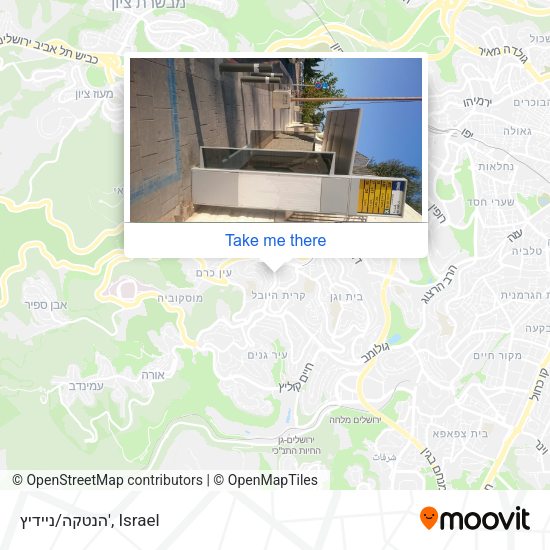 הנטקה/ניידיץ' map