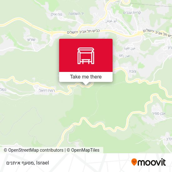 מסעף איתנים map