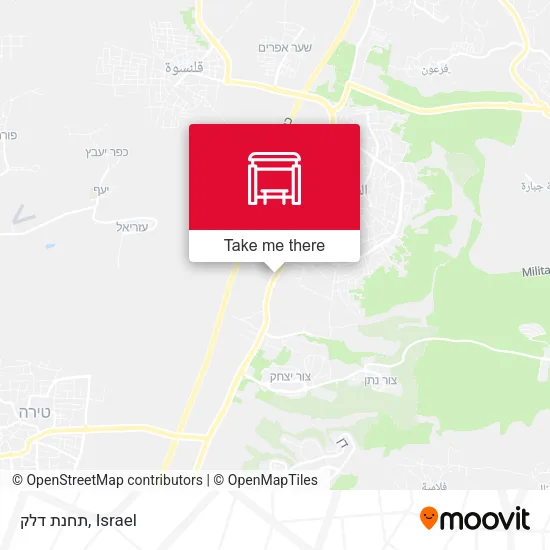 Карта תחנת דלק