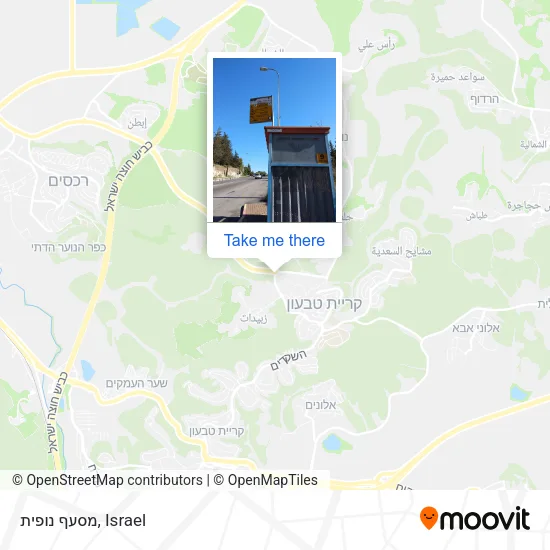 Карта מסעף נופית