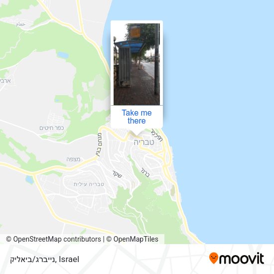 נייברג/ביאליק map