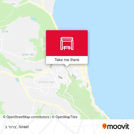 ברנר ב' map