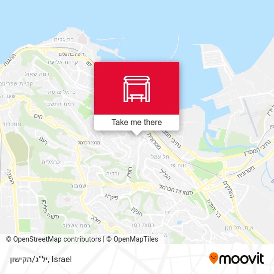 Карта יל''ג/הקישון