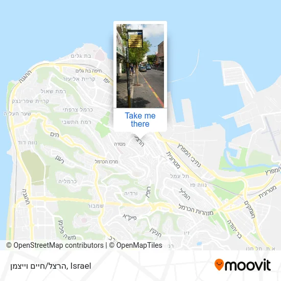 Карта הרצל/חיים וייצמן