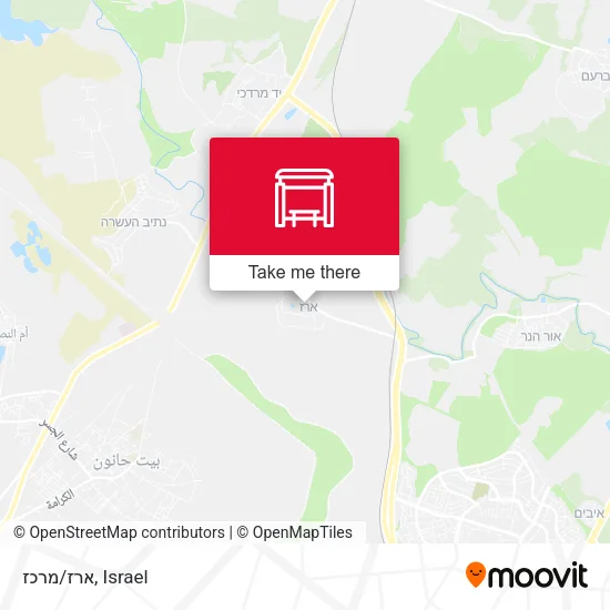 Карта ארז/מרכז