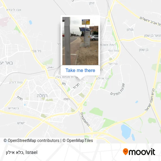 Карта כלא אילון