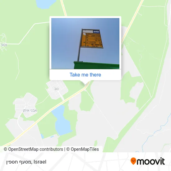 Карта מסעף חספין