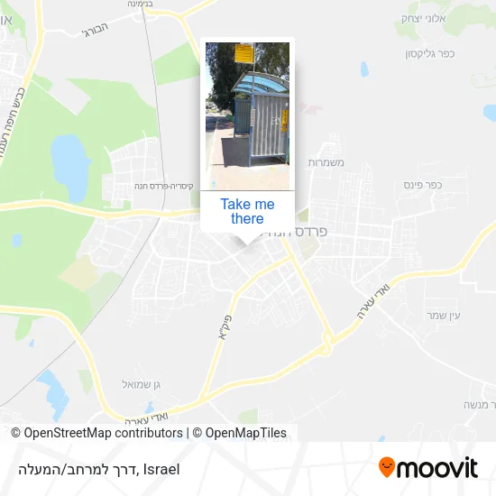 Карта דרך למרחב/המעלה