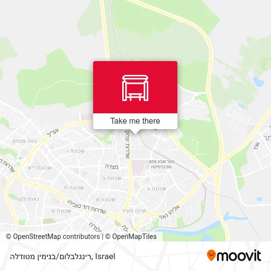 Карта רינגלבלום/בנימין מטודלה