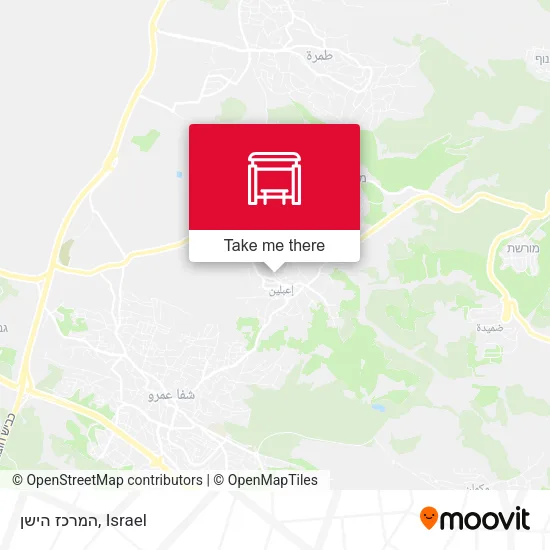 Карта המרכז הישן