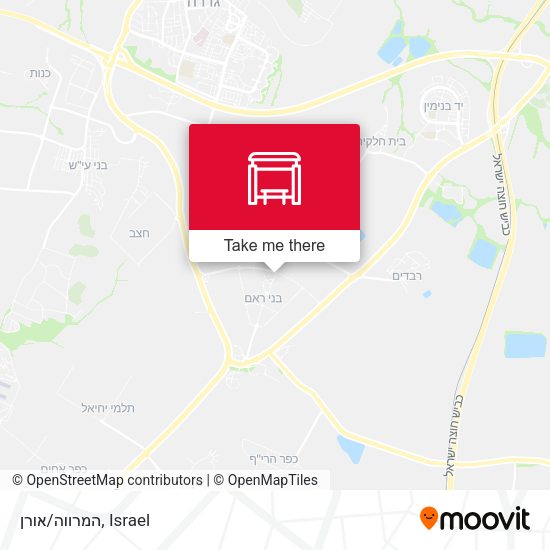 המרווה/אורן map
