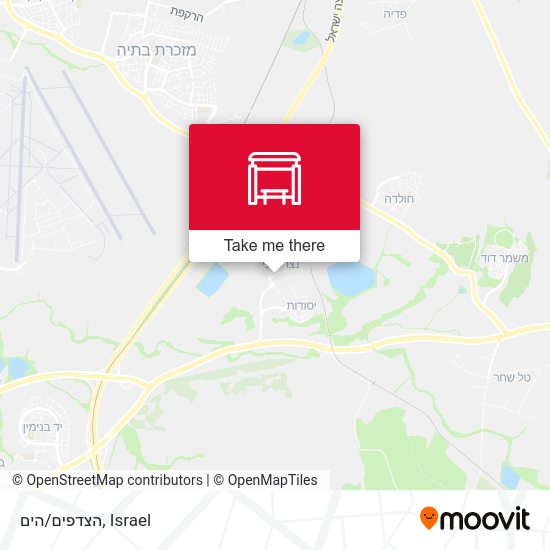 הצדפים/הים map
