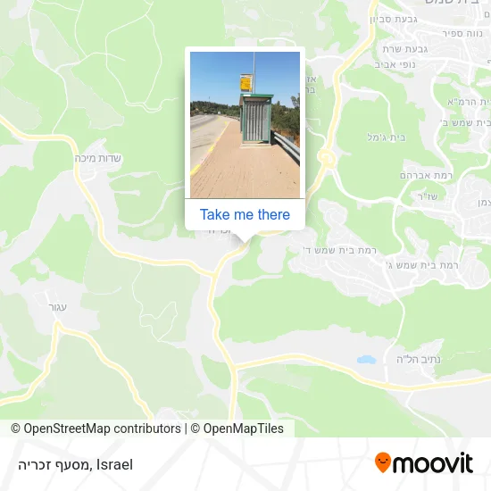 Карта מסעף זכריה