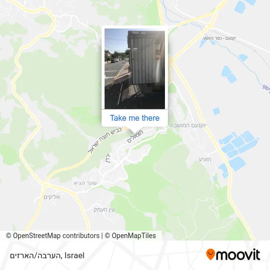 Карта הערבה/הארזים