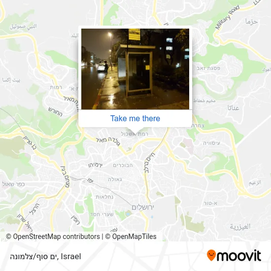 Карта ים סוף/צלמונה