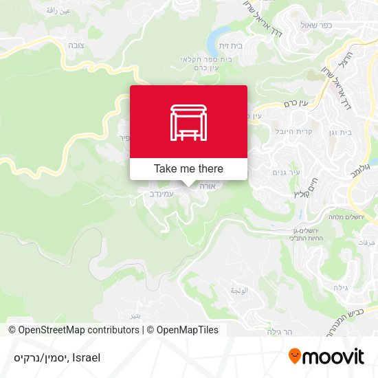 יסמין/נרקיס map