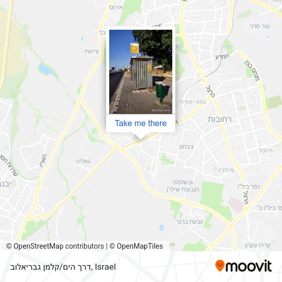 דרך הים/קלמן גבריאלוב map