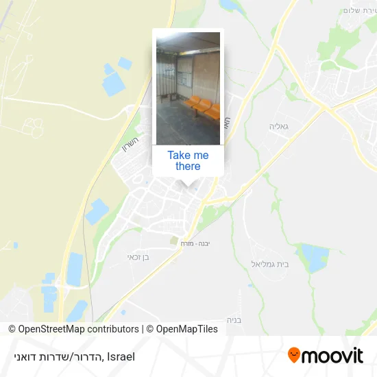 Карта הדרור/שדרות דואני