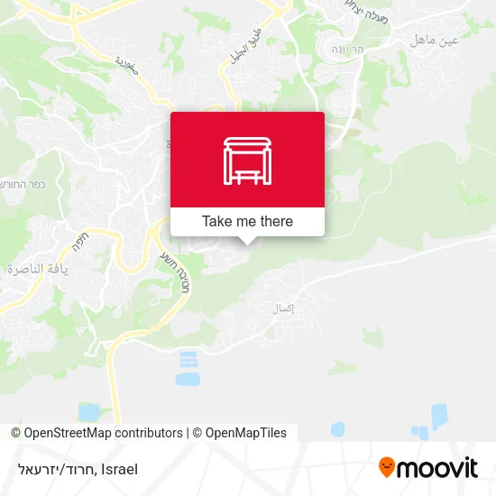 Карта חרוד/יזרעאל