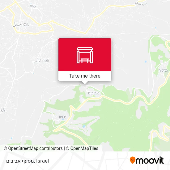 Карта מסעף אביבים
