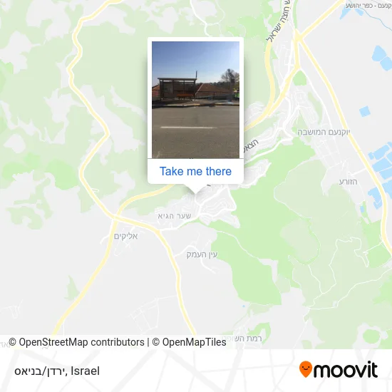 Карта ירדן/בניאס