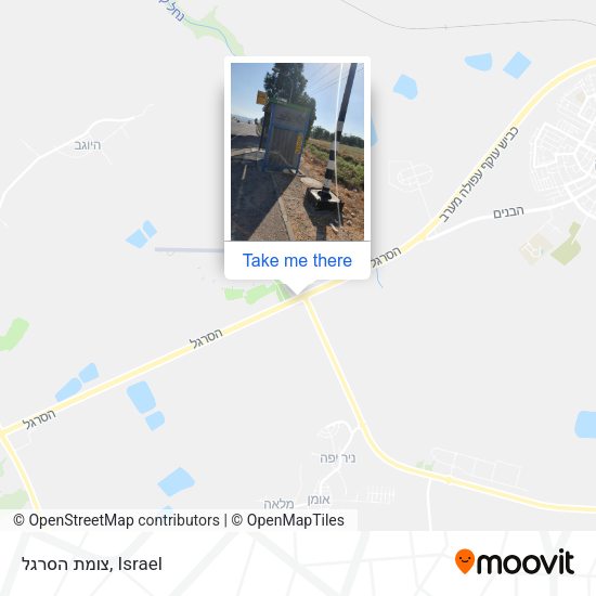 Карта צומת הסרגל