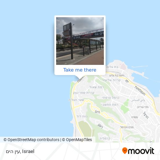 עין הים map
