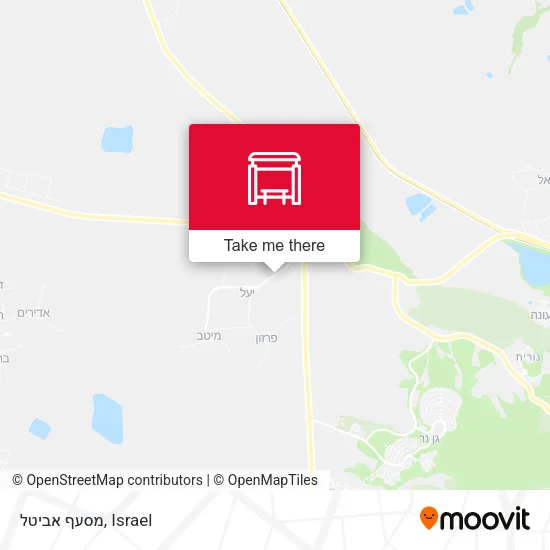 Карта מסעף אביטל